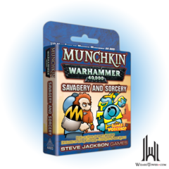 MUNCHKIN WARHAMMER 40k SAVAGERY AND SORCERY